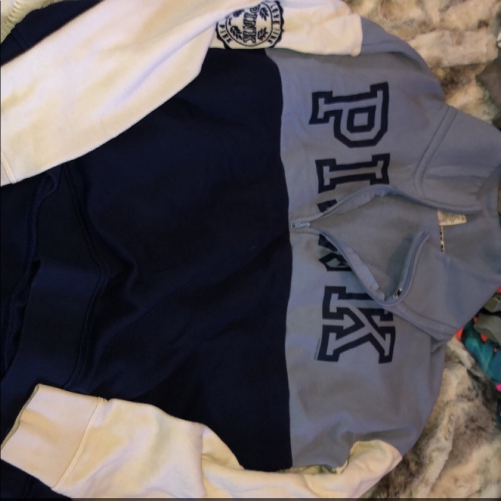 PINK half zip
